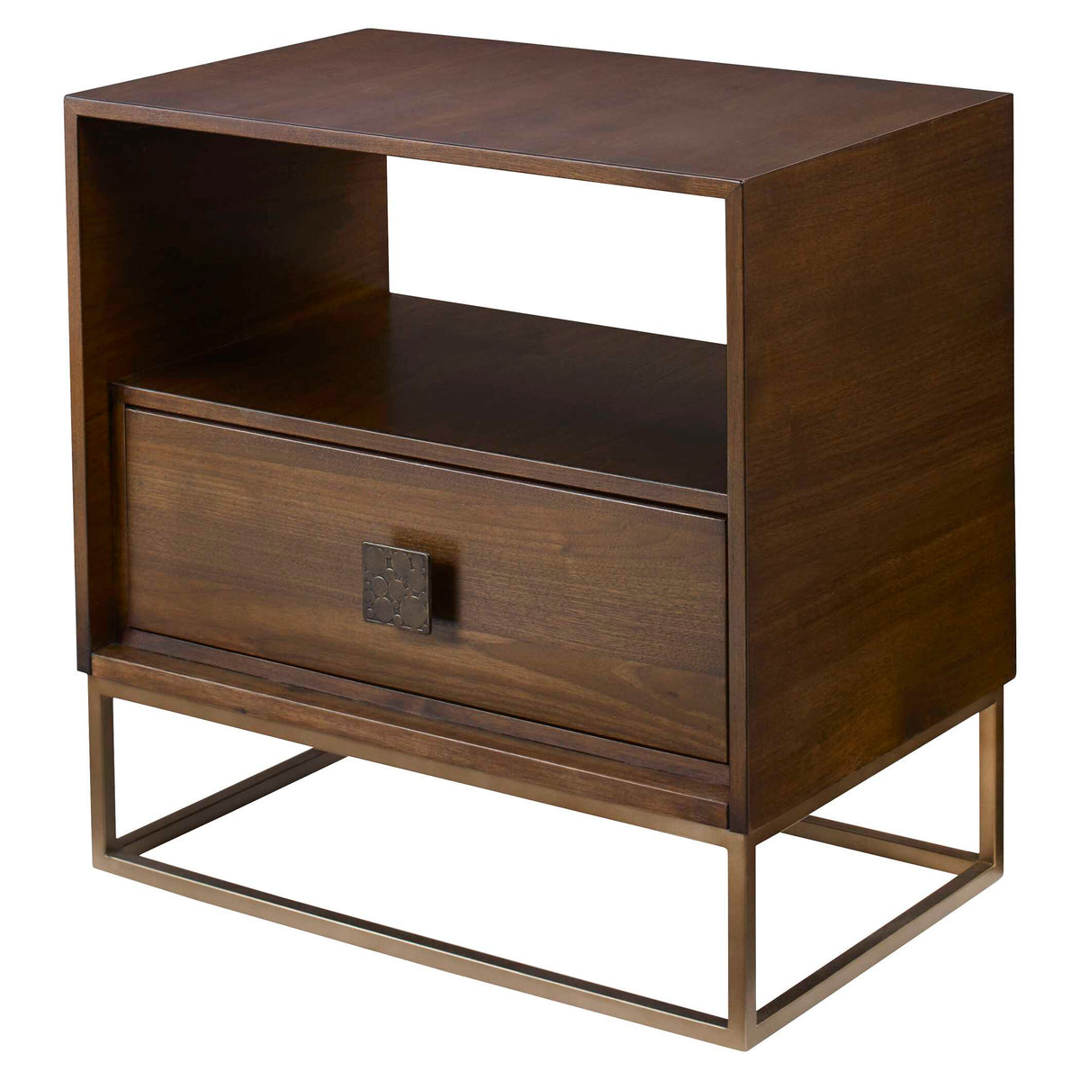 Bexley Walnut Side Table - Ornate Home