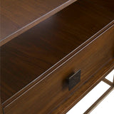 Bexley Walnut Side Table - Ornate Home