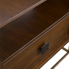 Bexley Walnut Side Table - Ornate Home