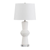 Bexley White Table Lamp (Set of 2) - Ornate Home