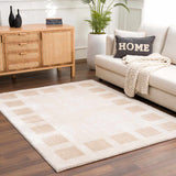 Beynon Beige Washable Area Rug - Ornate Home