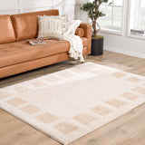 Beynon Beige Washable Area Rug - Ornate Home
