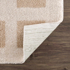 Beynon Beige Washable Area Rug - Ornate Home