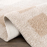 Beynon Beige Washable Area Rug - Ornate Home