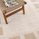 Beynon Beige Washable Area Rug - Ornate Home