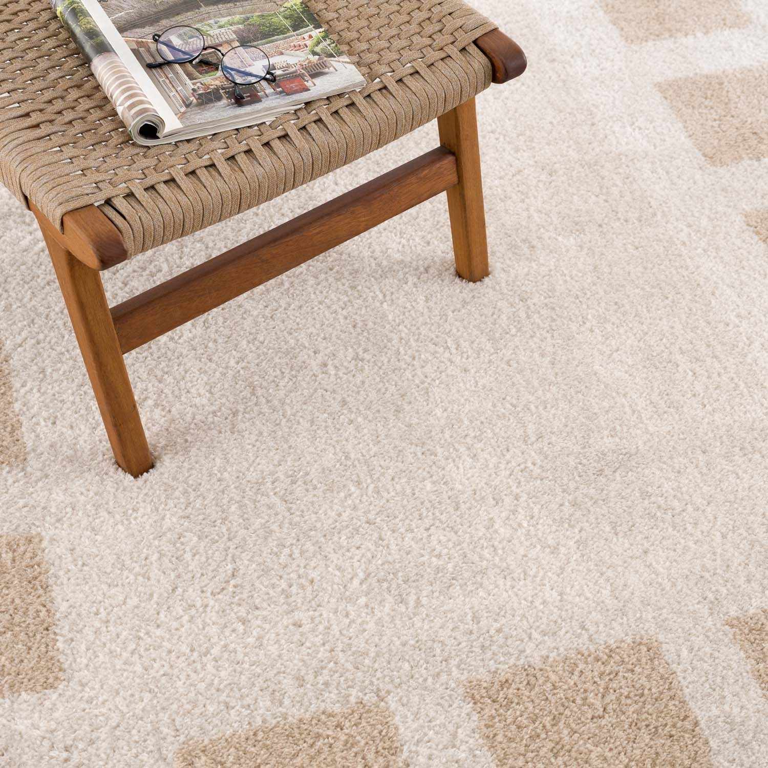 Beynon Beige Washable Area Rug - Ornate Home