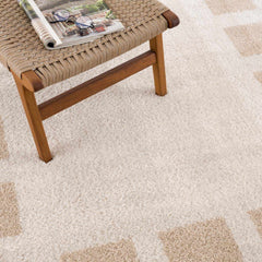 Beynon Beige Washable Area Rug - Ornate Home