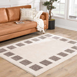 Beynon Charcoal Washable Area Rug - Ornate Home
