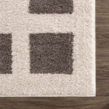 Beynon Charcoal Washable Area Rug - Ornate Home
