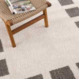 Beynon Charcoal Washable Area Rug - Ornate Home