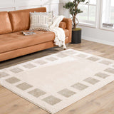 Beynon Gray Washable Area Rug - Ornate Home
