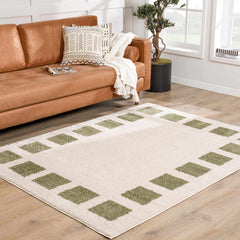 Beynon Green Washable Area Rug - Ornate Home