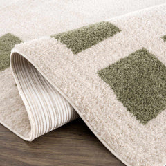 Beynon Green Washable Area Rug - Ornate Home