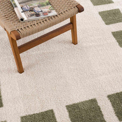 Beynon Green Washable Area Rug - Ornate Home