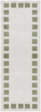 Beynon Green Washable Area Rug - Ornate Home