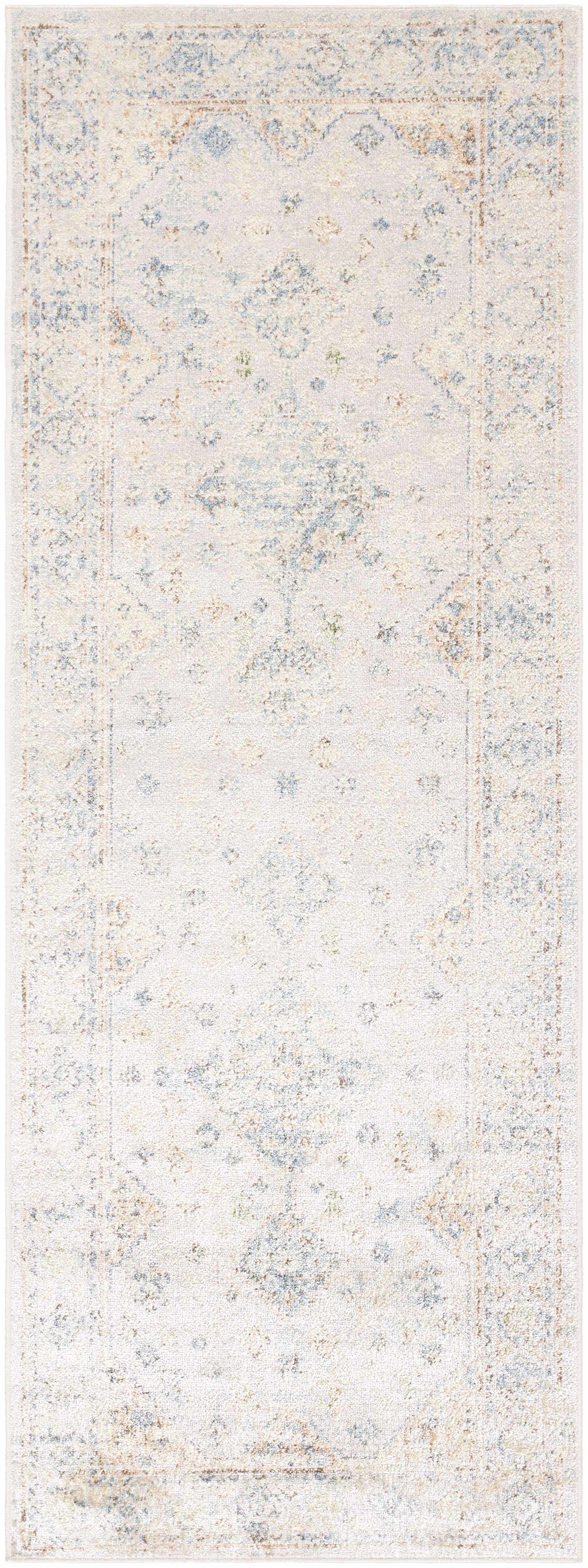 Bhavya Cream Washable Area Rug - Ornate Home