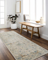 Bhavya Cream Washable Area Rug - Ornate Home