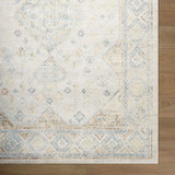 Bhavya Cream Washable Area Rug - Ornate Home
