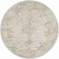 Bhavya Cream Washable Area Rug - Ornate Home