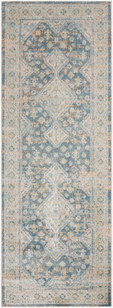 Bhavya Navy Washable Area Rug - Clearance - Ornate Home