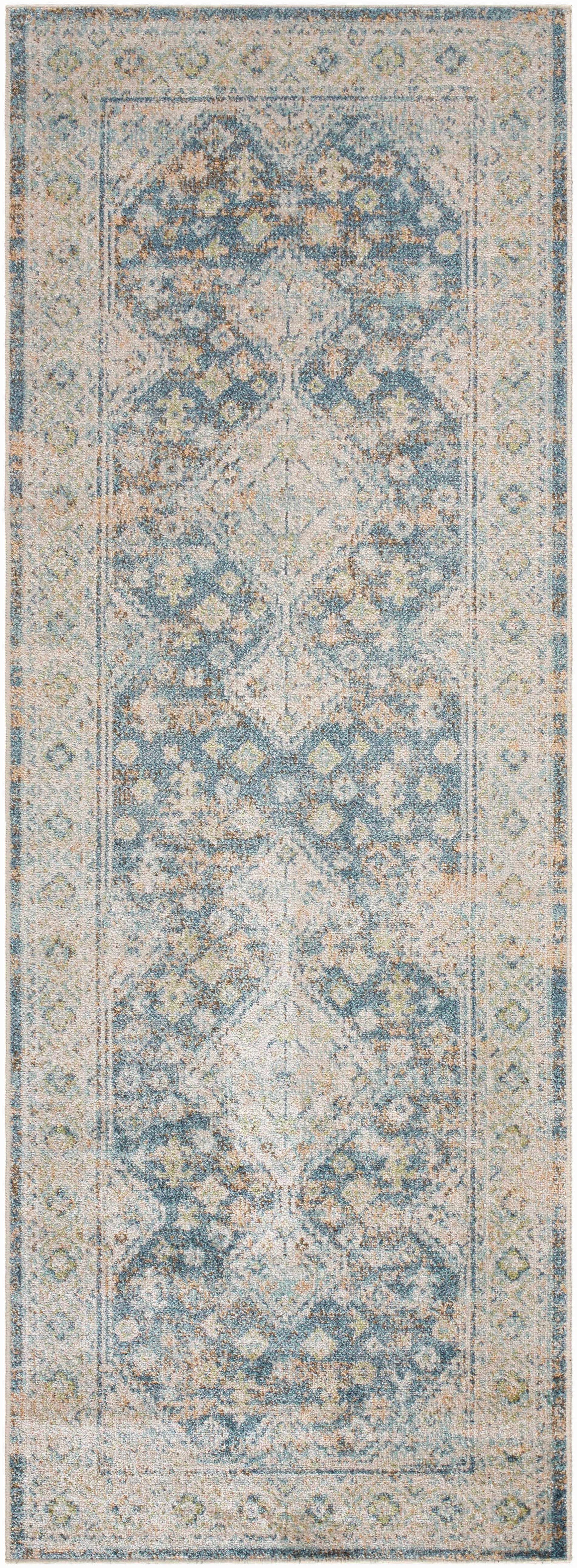 Bhavya Navy Washable Area Rug - Clearance - Ornate Home