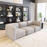 Biak Gray Corner Chair - Ornate Home