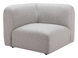 Biak Gray Corner Chair - Ornate Home