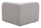 Biak Gray Corner Chair - Ornate Home