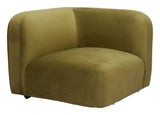 Biak Green Corner Chair - Ornate Home
