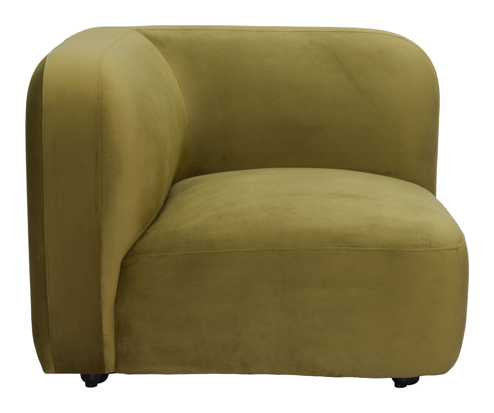 Biak Green Corner Chair - Ornate Home