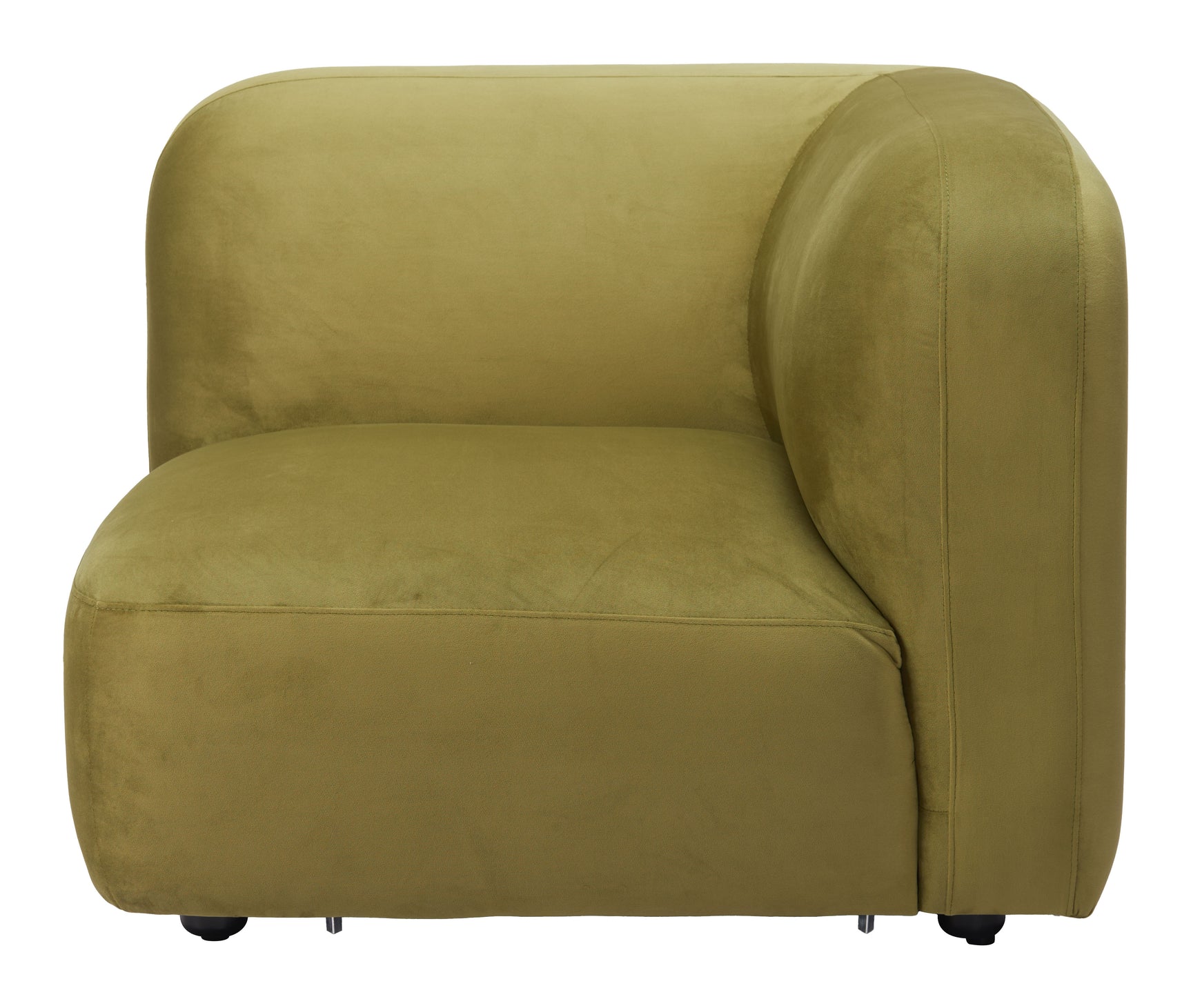Biak Green Corner Chair - Ornate Home