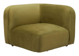 Biak Green Corner Chair - Ornate Home