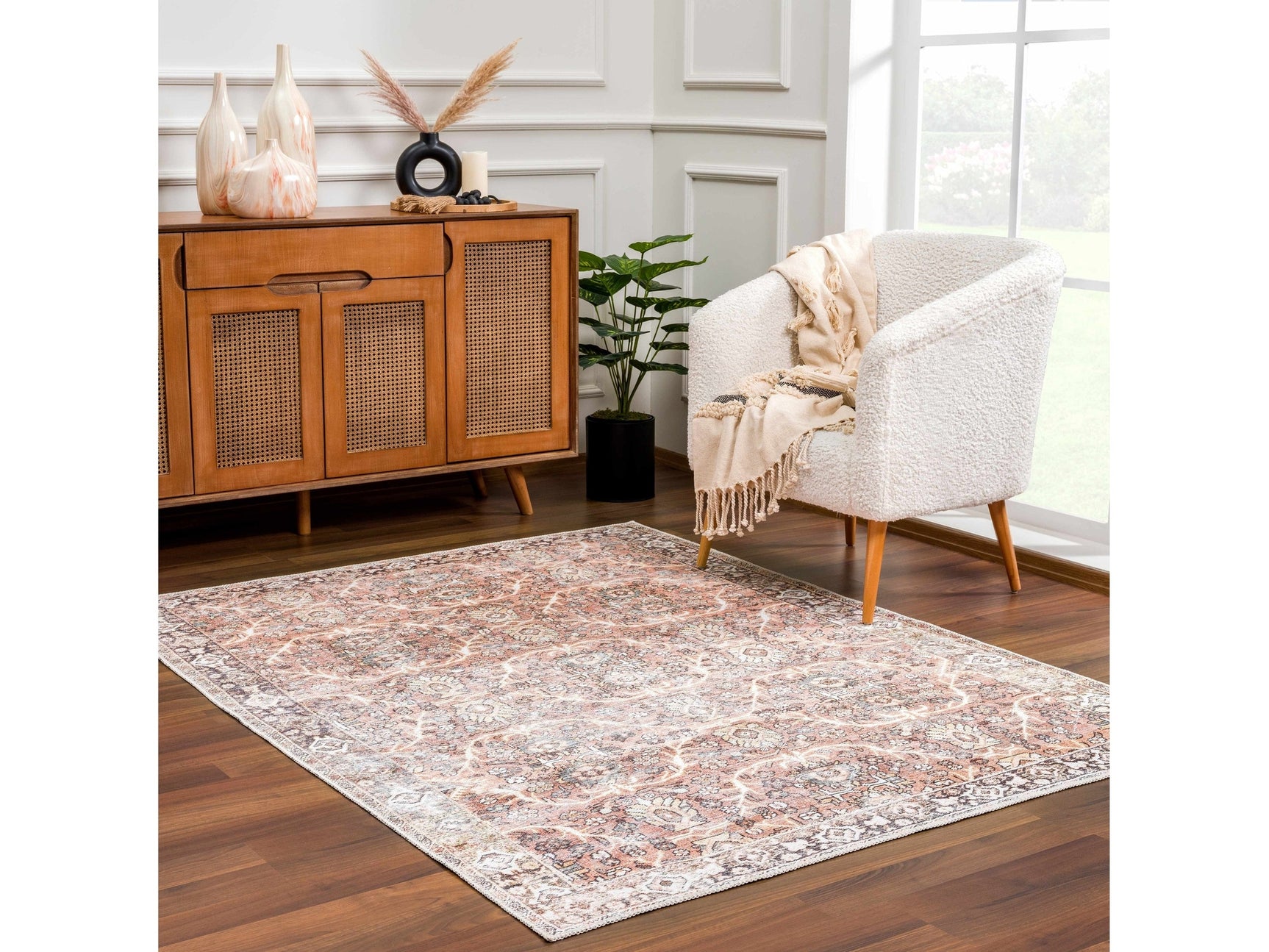 Bian Washable Area Rug - Clearance - Ornate Home