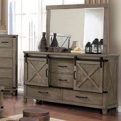 Bianca Gray Mirror - Ornate Home
