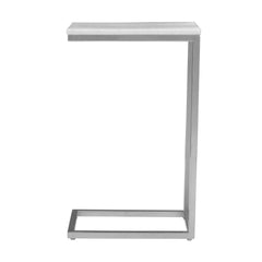 Bianco White Marble C-Table (Set of 2) - Ornate Home