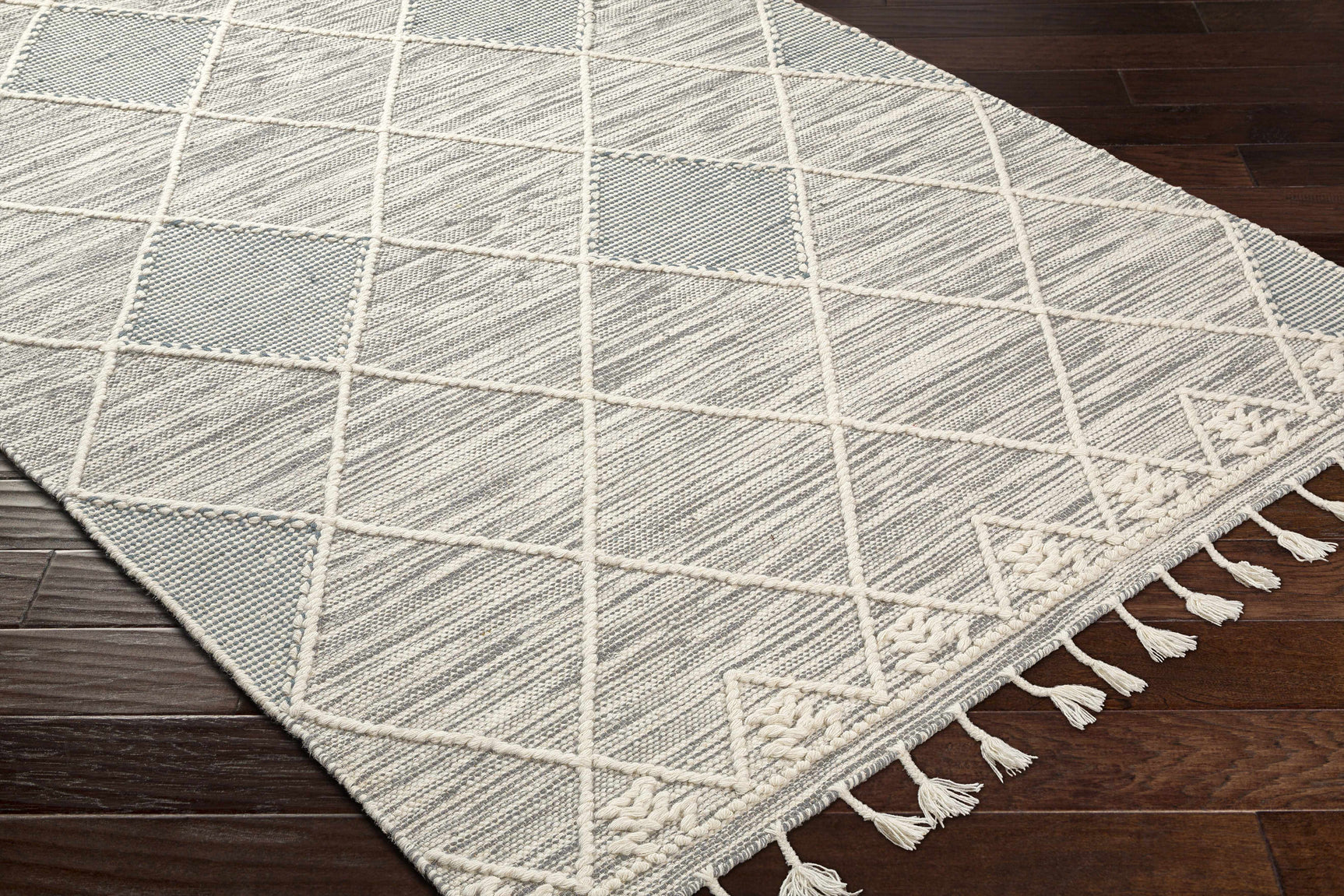 Bicos Tasseled Jute Rug - Clearance - Ornate Home