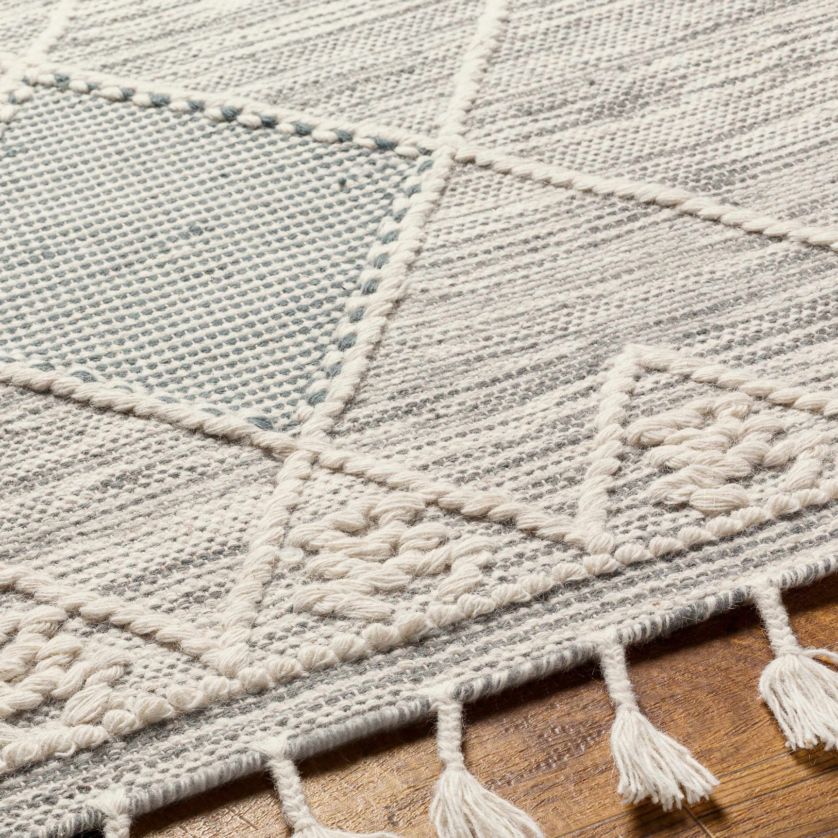 Bicos Tasseled Jute Rug - Clearance - Ornate Home