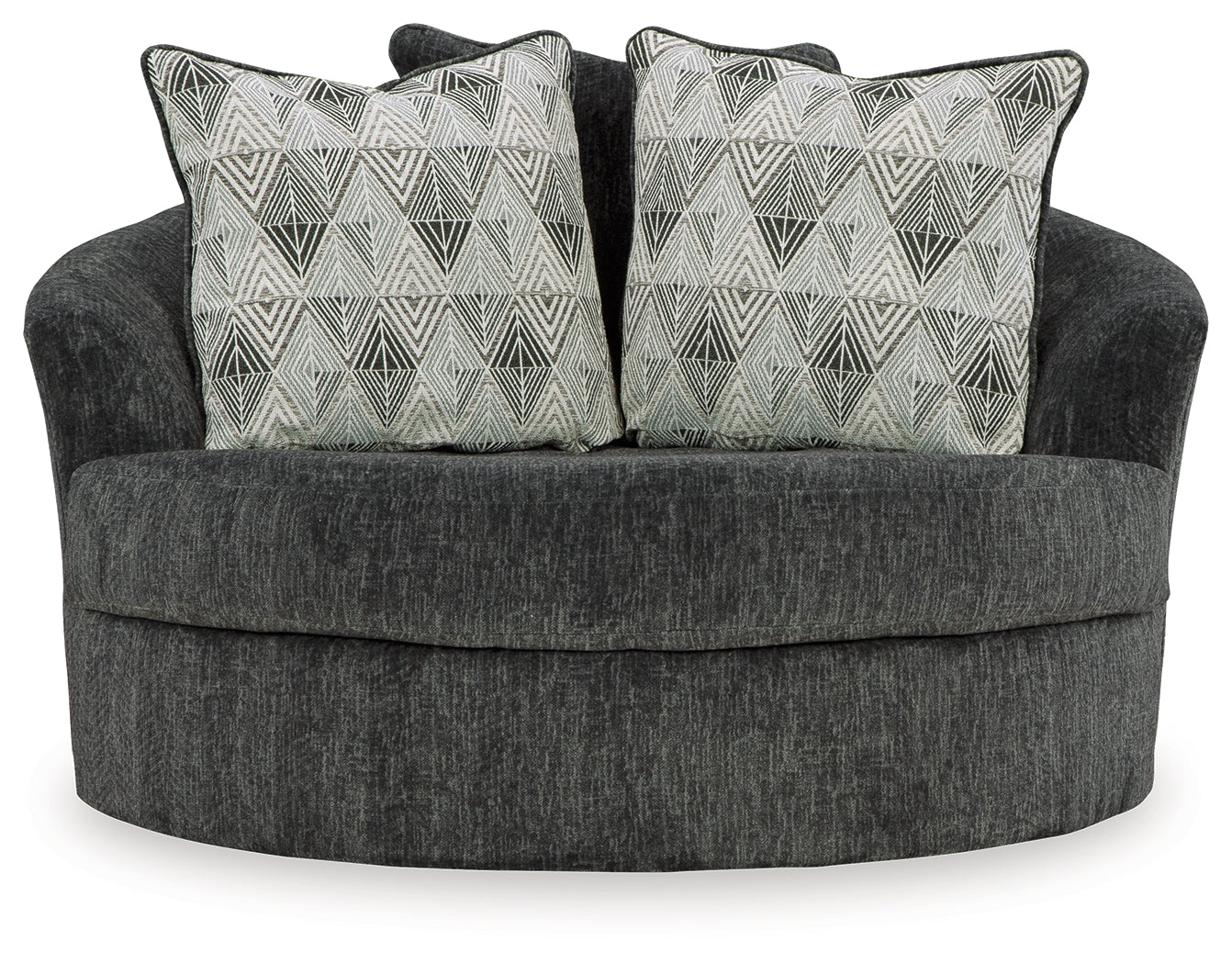 Biddeford Shadow 2-Piece Sectional & Oversized Swivel Accent Chair (Online Special Price) - Ornate Home