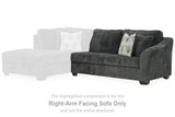 Biddeford Shadow 2-Piece Sectional & Oversized Swivel Accent Chair (Online Special Price) - Ornate Home