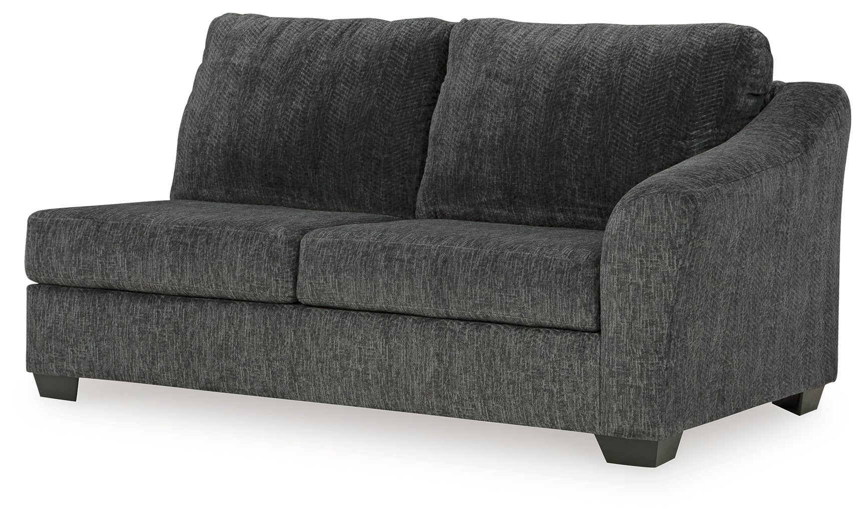 Biddeford Shadow 2-Piece Sectional & Oversized Swivel Accent Chair - Ornate Home