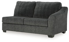 Biddeford Shadow 2-Piece Sectional & Oversized Swivel Accent Chair - Ornate Home