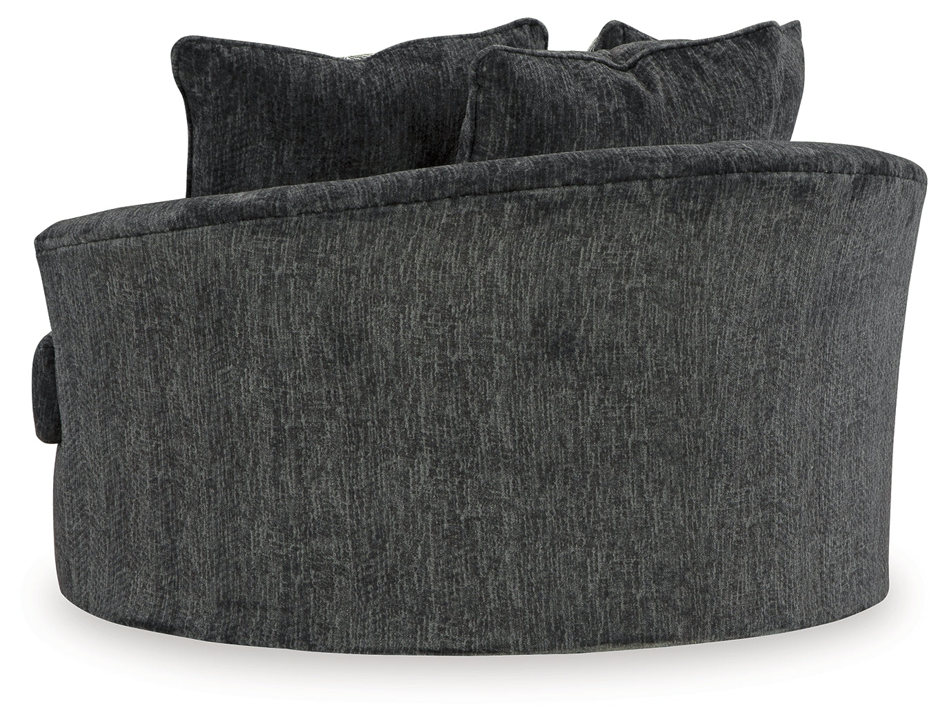 Biddeford Shadow Oversized Swivel Accent Chair - Ornate Home