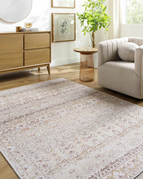 Bienna Vintage Flat Pile Washable Rug - Ornate Home