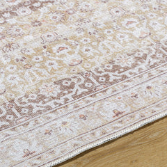 Bienna Vintage Flat Pile Washable Rug - Ornate Home