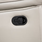 Bienne Taupe Reclining Loveseat - Ornate Home