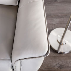 Bienne Taupe Reclining Loveseat - Ornate Home