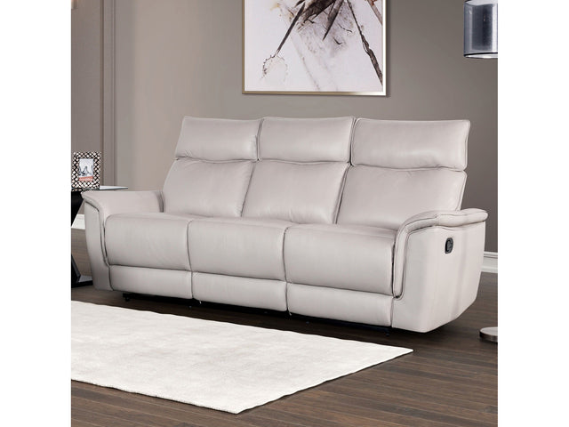 Bienne Taupe Reclining Sofa - Ornate Home