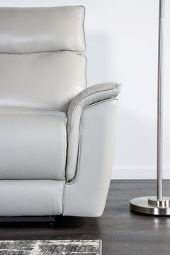 Bienne Taupe Reclining Sofa - Ornate Home