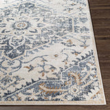 Biggleswade Denim Medallion Area Rug - Ornate Home