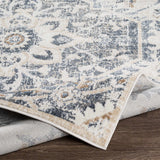 Biggleswade Denim Medallion Area Rug - Ornate Home
